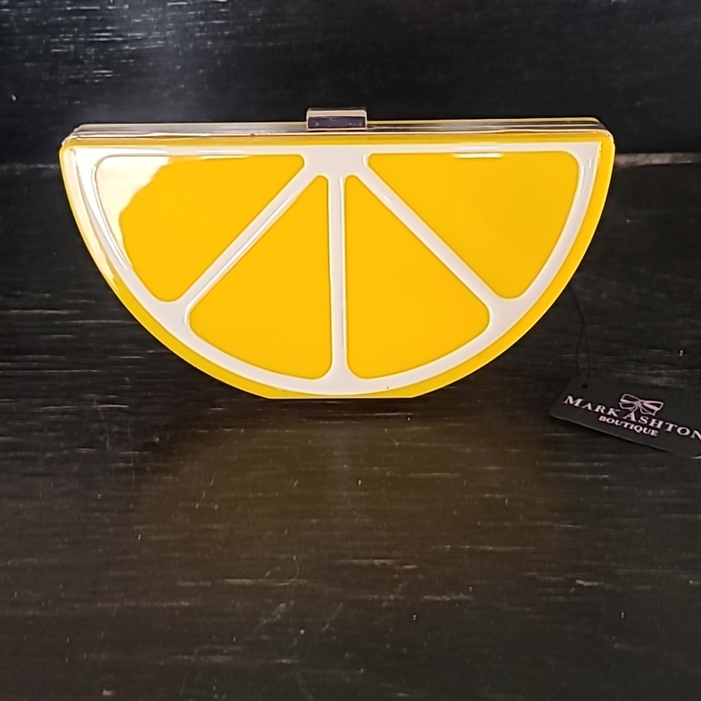 Plastic Lemon Handbag